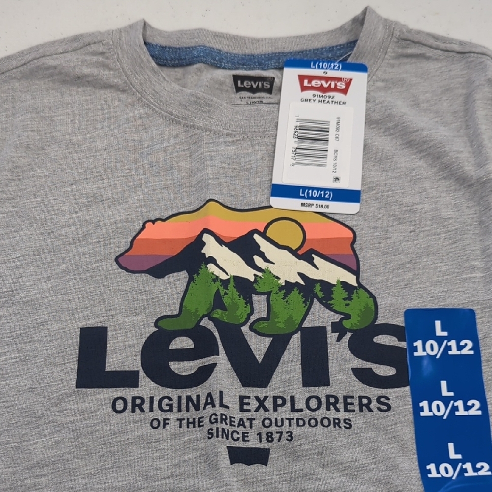 Levi's Gray Graphic T-Shirt